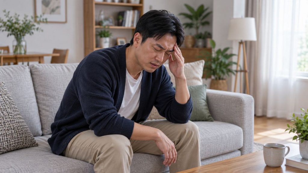片頭痛に悩む男性 女性だけでなく男性にも起こる頭痛